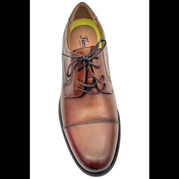 Florsheim Men's Center Cap Toe Oxfords Cognac - Medium - Picture 2 of 3
